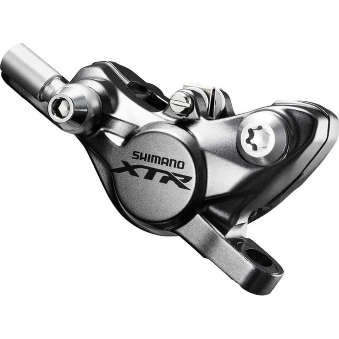 Калипер гидравлический SHIMANO M9000, POST MOUNT, ПЛАСТ. КОЛОДК. G02A, БЕЗ АДАПТ. IBRM9000FPRX Калипер гидравлический SHIMANO M9000, POST MOUNT, ПЛАСТ. КОЛОДК. G02A, БЕЗ АДАПТ. IBRM9000FPRX