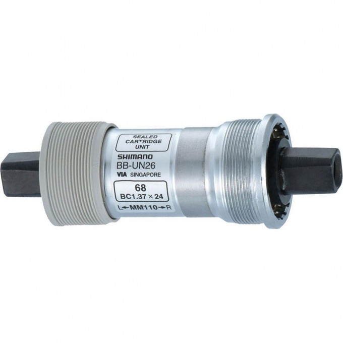 Каретка SHIMANO UN26, 68/122.5(D-NL), без болтов, без упаковки ABBUN26B22X Каретка SHIMANO UN26, 68/122.5(D-NL), без болтов, без упаковки ABBUN26B22X