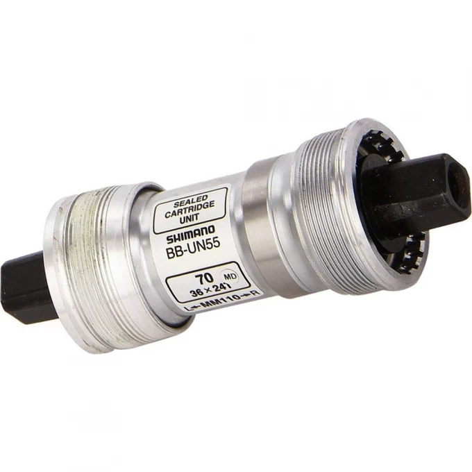 Каретка SHIMANO UN55, 70/110мм, Б/БОЛТОВ EBBUN55I10 Каретка SHIMANO UN55, 70/110мм, Б/БОЛТОВ EBBUN55I10