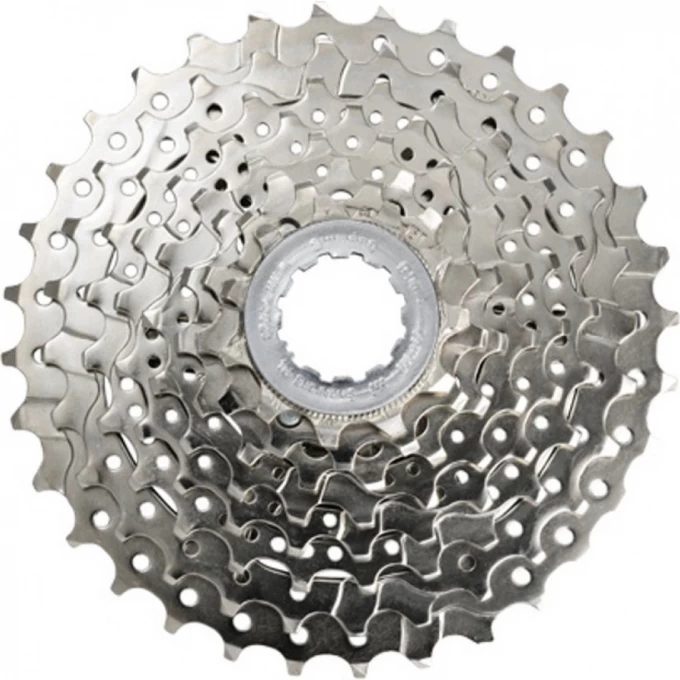 Кассета SHIMANO ALIVIO HG50, 8 скоростей, 11-30, никелированная ECSHG508130P Кассета SHIMANO ALIVIO HG50, 8 скоростей, 11-30, никелированная ECSHG508130P