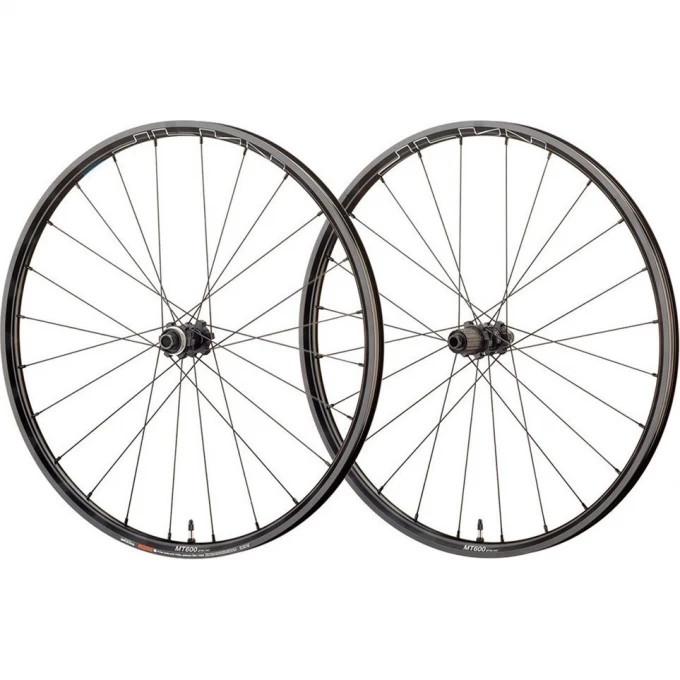 Комплект колес SHIMANO MT-500, передние и задние, QR-R 173мм, 29", для 11 скоростей, C.LOCK, OLD 100/135, черный EWHMT500FRD9E