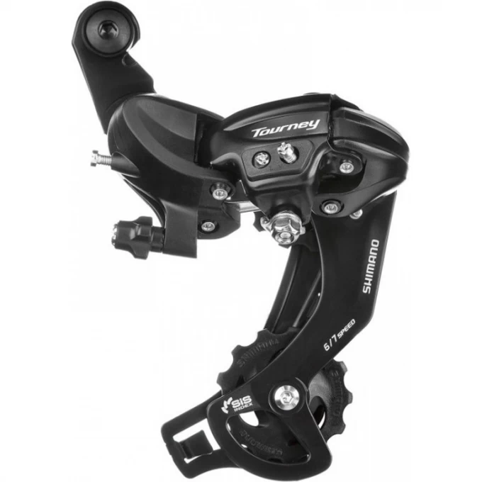Переключатель задний SHIMANO TOURNEY, TY300, 6/7 скоростей, крепление на петух ERDTY300D Переключатель задний SHIMANO TOURNEY, TY300, 6/7 скоростей, крепление на петух ERDTY300D