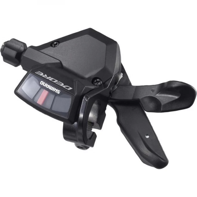 Шифтер SHIMANO DEORE, M590, левый, 3 скорости, трос 1800 мм ISLM590LB Шифтер SHIMANO DEORE, M590, левый, 3 скорости, трос 1800 мм ISLM590LB