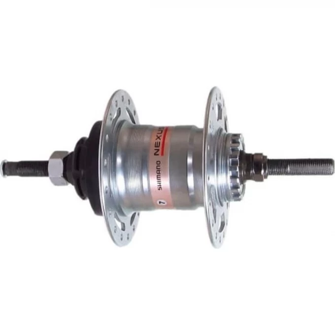 Втулка планетарная SHIMANO NEXUS 3R40, 36 отверстий, 3 скорости, с антикоррозийным покрытием, для роллерного тормоза, под гайки, 126.8x176.8 мм ASG3R40A2676DX Втулка планетарная SHIMANO NEXUS 3R40, 36 отверстий, 3 скорости, с антикоррозийным покрытием, для роллерного тормоза, под гайки, 126.8x176.8 мм ASG3R40A2676DX