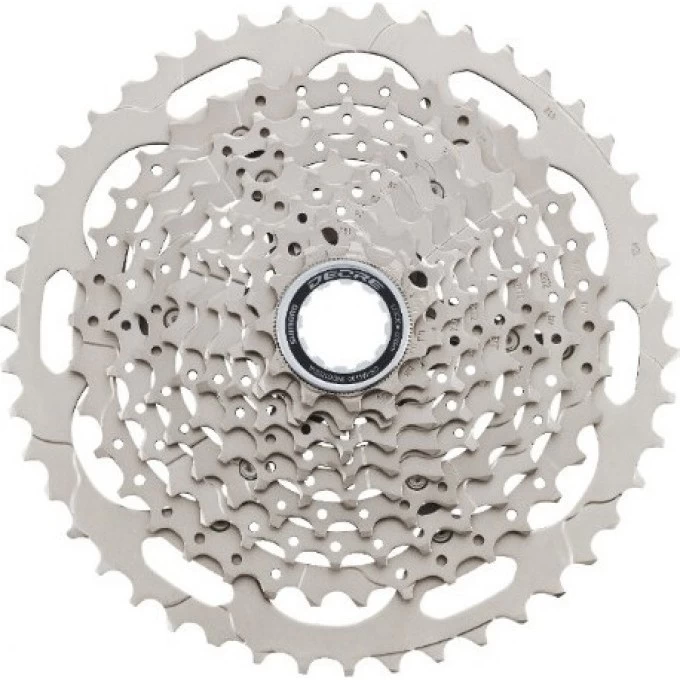 Кассета SHIMANO DEORE, M4100, 10 скоростей, 11-42T ECSM410010142 Кассета SHIMANO DEORE, M4100, 10 скоростей, 11-42T ECSM410010142