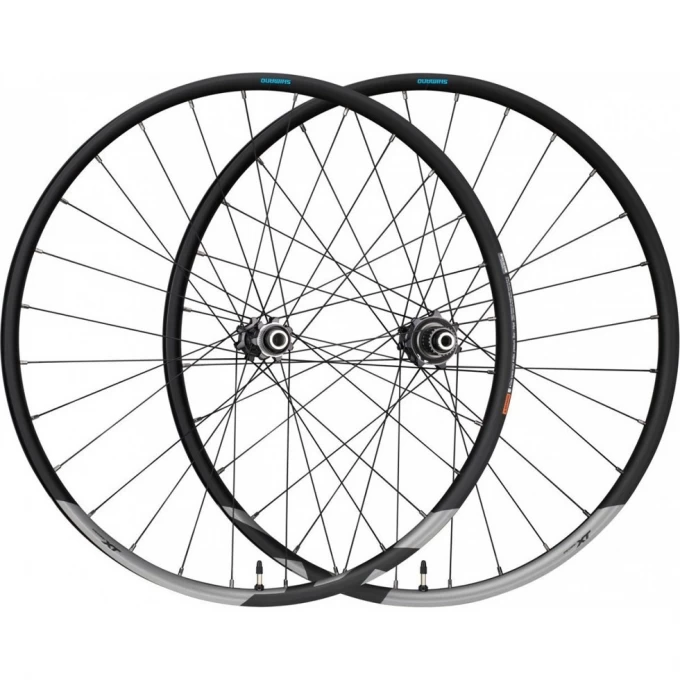 Комплект колес SHIMANO XT, M8100-B, 29'', ПОД ОСЬ 15ММ/12ММ, C.LOCK, OLD:110/148ММ EWHM8100LFEREBD9X