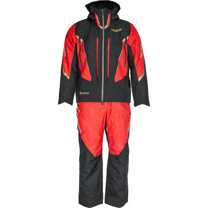 Костюм утеплённый SHIMANO NEXUS RB-119T Gore-Tex красный, размер M 59YRB119T25 Костюм утеплённый SHIMANO NEXUS RB-119T Gore-Tex красный, размер M 59YRB119T25