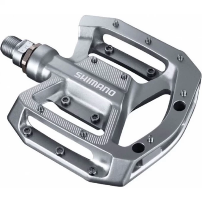 Педали SHIMANO GR500, топталки, серебристый EPDGR500S Педали SHIMANO GR500, топталки, серебристый EPDGR500S