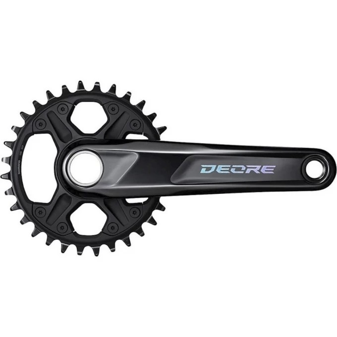 Система SHIMANO DEORE M6130-1, для 1x12 скоростей, 175мм, интегрированный вал, 32T без каретки, для CL:56.5мм EFCM61301EXA2 Система SHIMANO DEORE M6130-1, для 1x12 скоростей, 175мм, интегрированный вал, 32T без каретки, для CL:56.5мм EFCM61301EXA2
