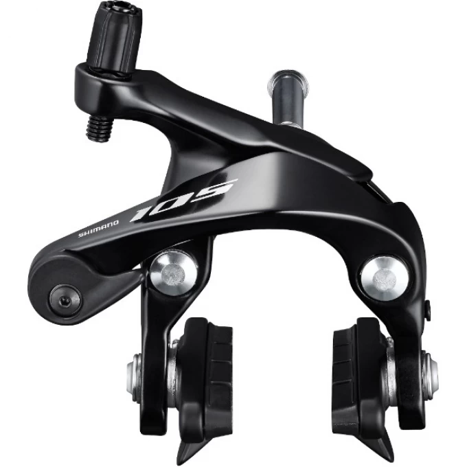 Тормоз клещевой SHIMANO 105, R7000, передний, цв. черный, колодк. R55C4, болт 27,5, гайки: 10,5/12,5/18/27/3 IBRR7000AF82XL Тормоз клещевой SHIMANO 105, R7000, передний, цв. черный, колодк. R55C4, болт 27,5, гайки: 10,5/12,5/18/27/3 IBRR7000AF82XL