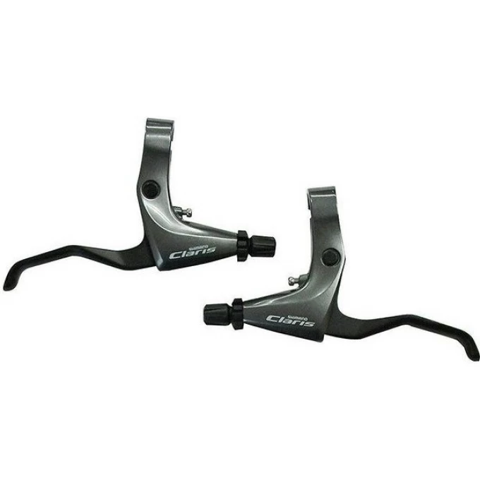 Тормозная ручка SHIMANO CLARIS, R2000, правая+левая, для плоского руля, трос+оплетка EBLR2000PA Тормозная ручка SHIMANO CLARIS, R2000, правая+левая, для плоского руля, трос+оплетка EBLR2000PA