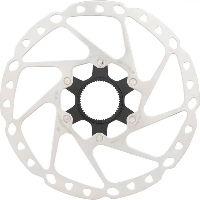 Тормозной диск SHIMANO RT64, 180мм, C.LOCK, с стопорным кольцом внешние шлицы ESMRT64MEC Тормозной диск SHIMANO RT64, 180мм, C.LOCK, с стопорным кольцом внешние шлицы ESMRT64MEC