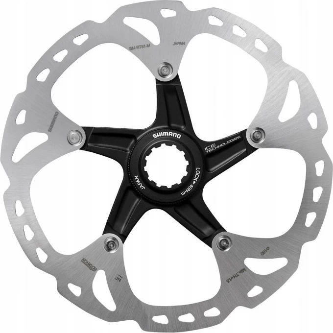Тормозной диск SHIMANO XT RT81, 180 мм, CENTER LOCK ISMRT81M Тормозной диск SHIMANO XT RT81, 180 мм, CENTER LOCK ISMRT81M