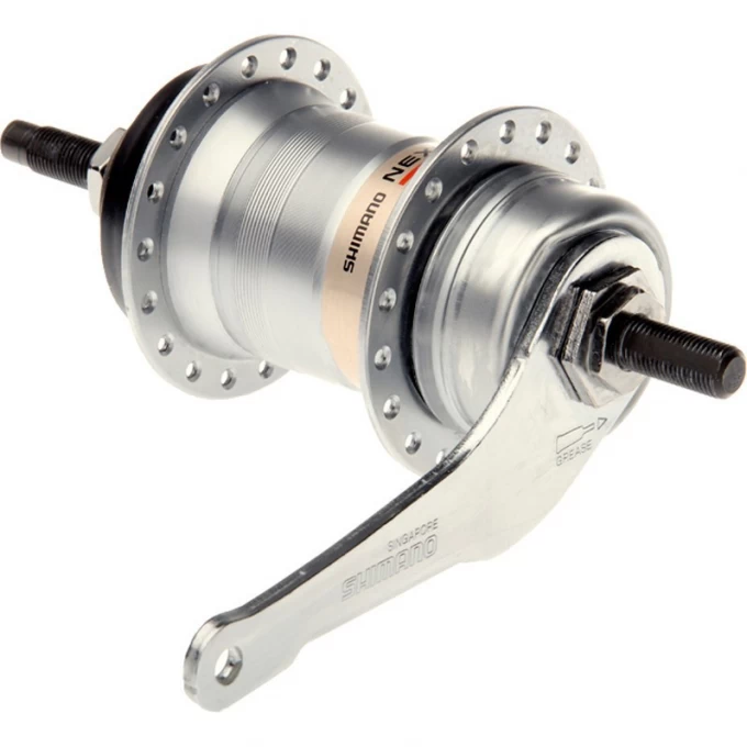 Втулка планетарная SHIMANO NEXUS, 3C41, 36 отверстия, 3 скоростей, ножной тормоз, антикоррозийное покрытие, 127X175 мм ASG3C41A2775DX Втулка планетарная SHIMANO NEXUS, 3C41, 36 отверстия, 3 скоростей, ножной тормоз, антикоррозийное покрытие, 127X175 мм ASG3C41A2775DX
