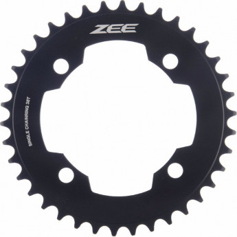 Звезда передняя SHIMANO 38T черного цвета FC-M640