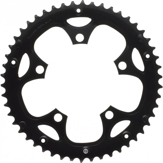 Звезда передняя SHIMANO Y-PART для FC-2450, 46T, черный Y1P298060 Звезда передняя SHIMANO Y-PART для FC-2450, 46T, черный Y1P298060