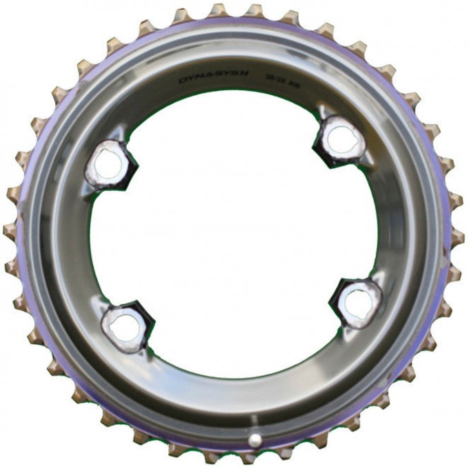 Звезда передняя SHIMANO Y-PART, для FC-M533-LK, 44T, черная Y1J998070