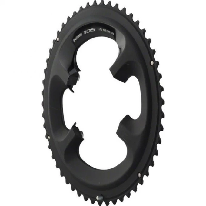 Звезда SHIMANO 105 52T-MB, передняя, для FC-5800, для 52-36T, черный, Y1PH98110 Звезда SHIMANO 105 52T-MB, передняя, для FC-5800, для 52-36T, черный, Y1PH98110